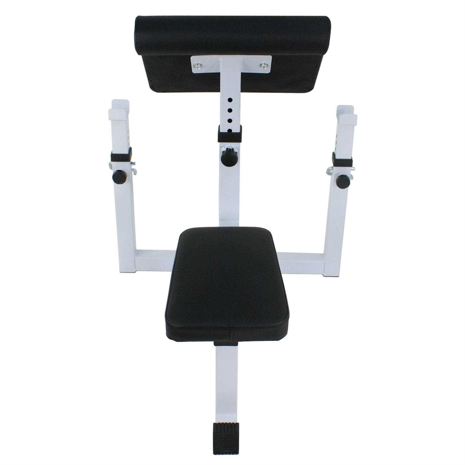 Zeny Arm Curl Weight Bench Adjustable Commercial Preacher Seated Dumbb - Sports Supplies Online Store
