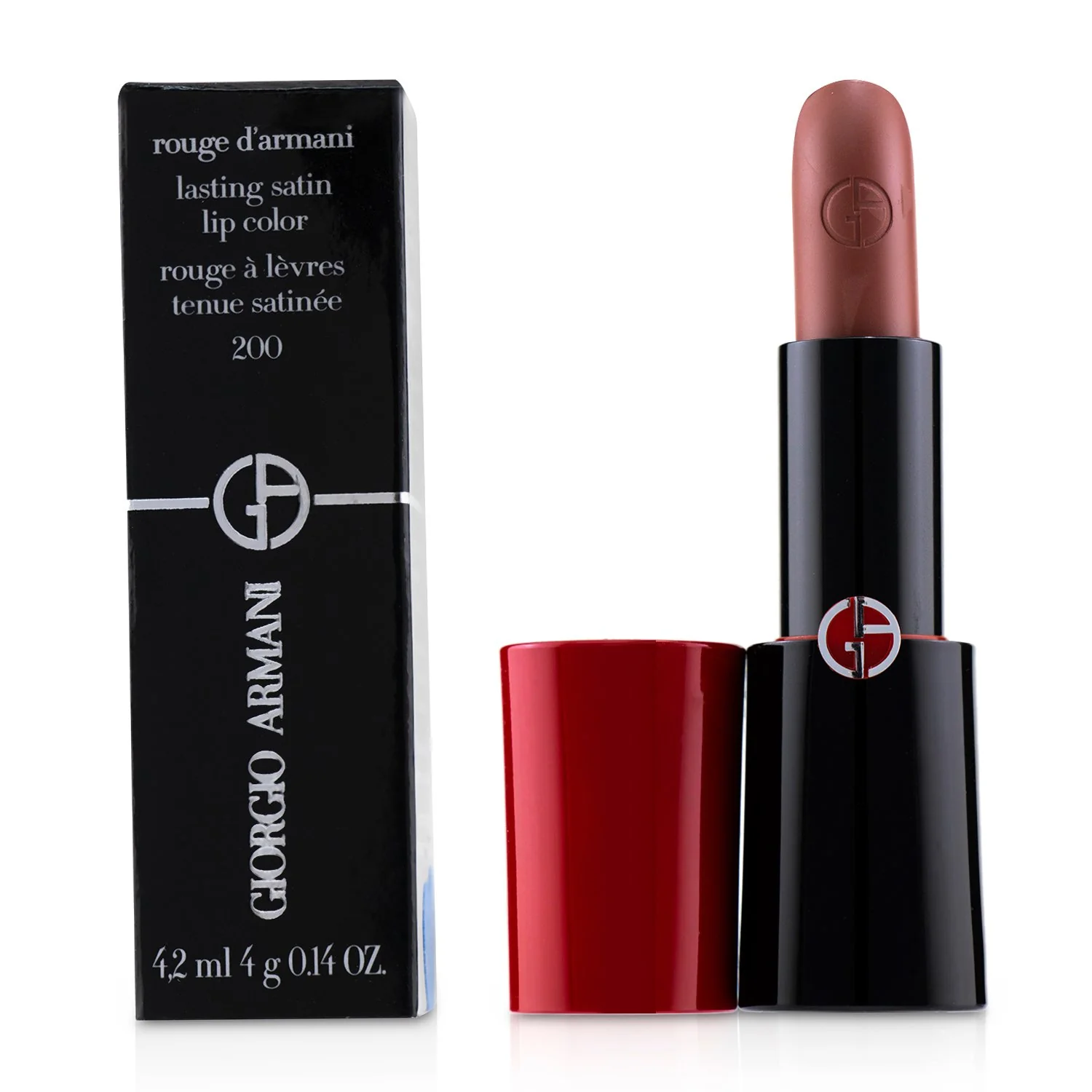 Giorgio Armani Rouge d'Armani Lasting Satin Lip Color - # 602 Night Viper  4g/0.14oz