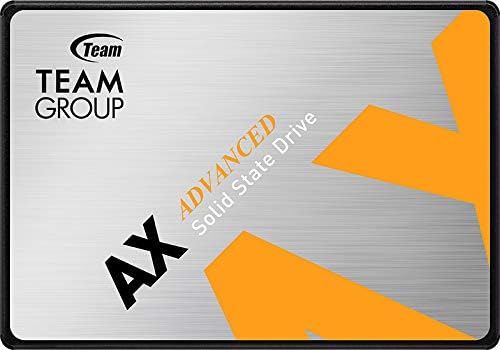TEAMGROUP AX2 2TB 3D NAND TLC 2.5 Inch SATA III Internal Solid State Drive SSD (Read Speed up to 550 MB/s) Compatible with Laptop & PC Desktop