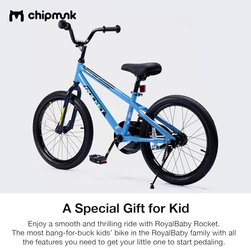 Chipmunk Kids Bike Toddlers 12 14 16 18 Inch Wheel Bicycle Beginners Boys Girls Ages 3-11 Years, Multiple Color Options