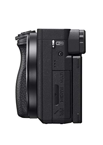 Sony Alpha a6400 Mirrorless Camera: Compact APS-C Interchangeable Lens Digital Camera with Real-Time Eye Auto Focus, 4K Video