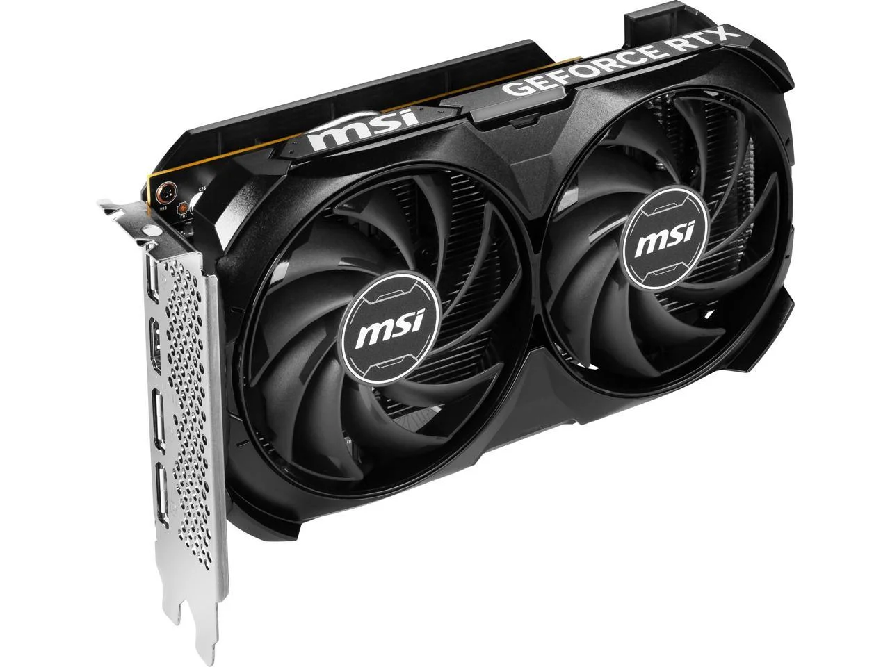 MSI GeForce RTX 4060 Ti VENTUS 2X BLACK 8G OC - Graphics card - GeForce RTX 4060 Ti - 8 GB GDDR6 - PCIe 4.0 x16 - 3 x DisplayPort, HDMI - black
