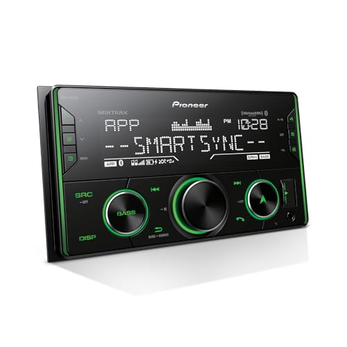 Pioneer MVH-S322BT Bluetooth Car Stereo with USB/AUX Inputs, Smartphone Connectivity, Pioneer Smart Snyc