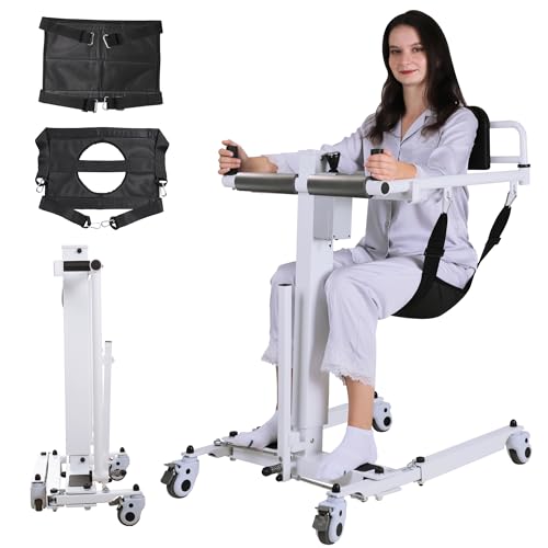 Patient Lift for Home Wheelchair Lift Transfer Chair, Bathroom Wheelchair, Patient Transfer Chair, Bedside Commode, Shower Chair, Portable car Lift