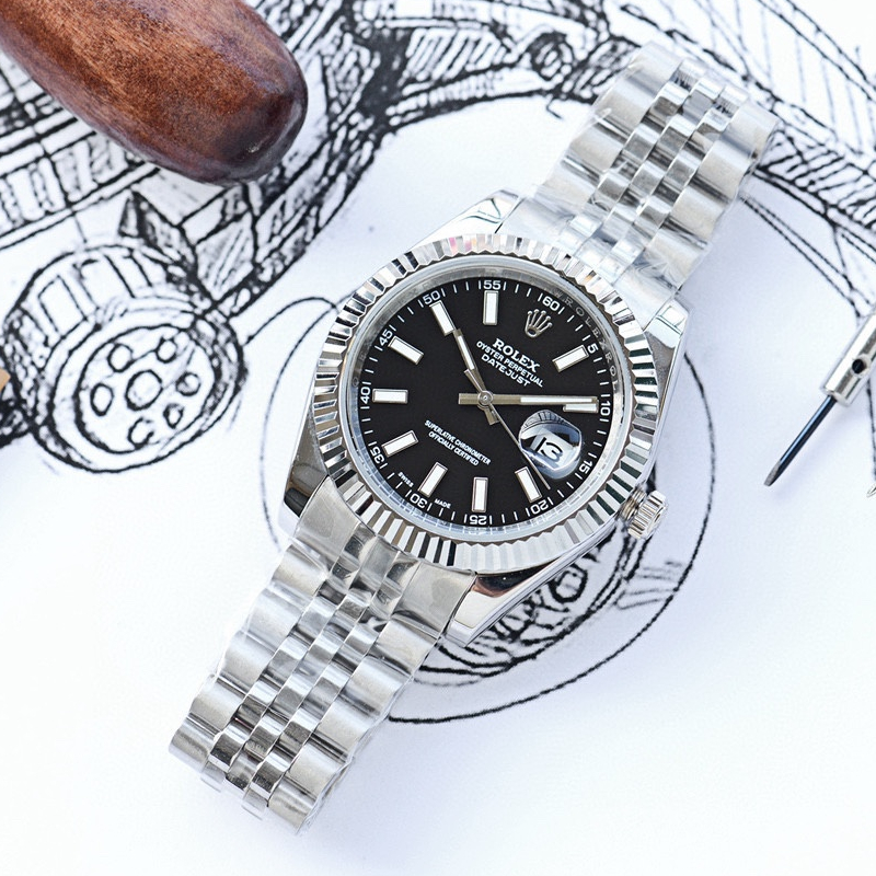 Date just II ( Silver & Goldmix ) Multicolor selection 41mm
