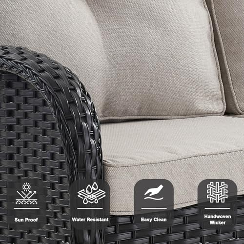 Patio Club Chair Wicker Chairs
