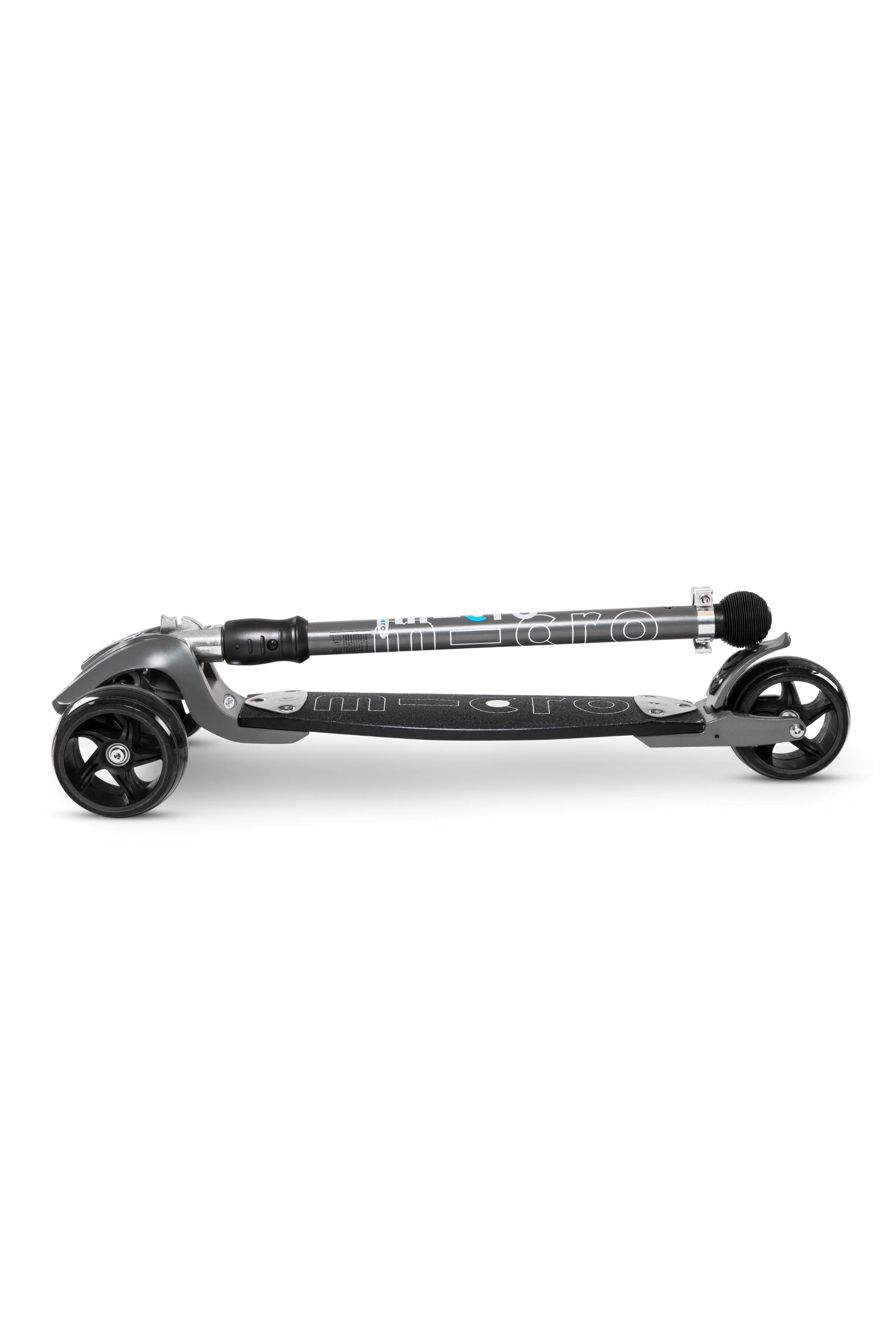 Micro Kickboard Monster Volcano 3 Wheel Kick Scooter - Gray