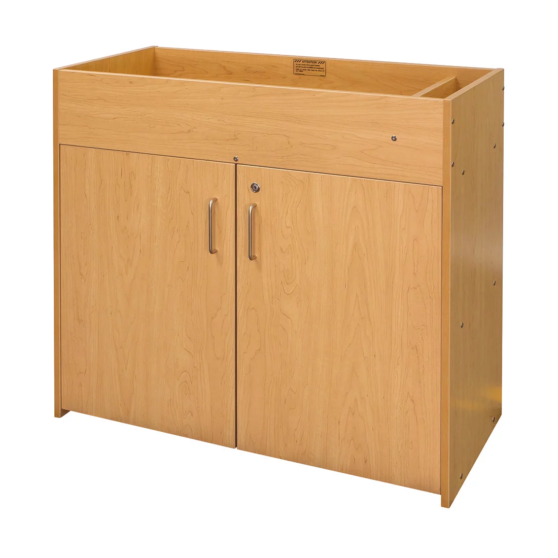 Tot Mate Infant/Baby Diaper Changing Table Station, Nursery Furniture, Maple Wood, Assembled