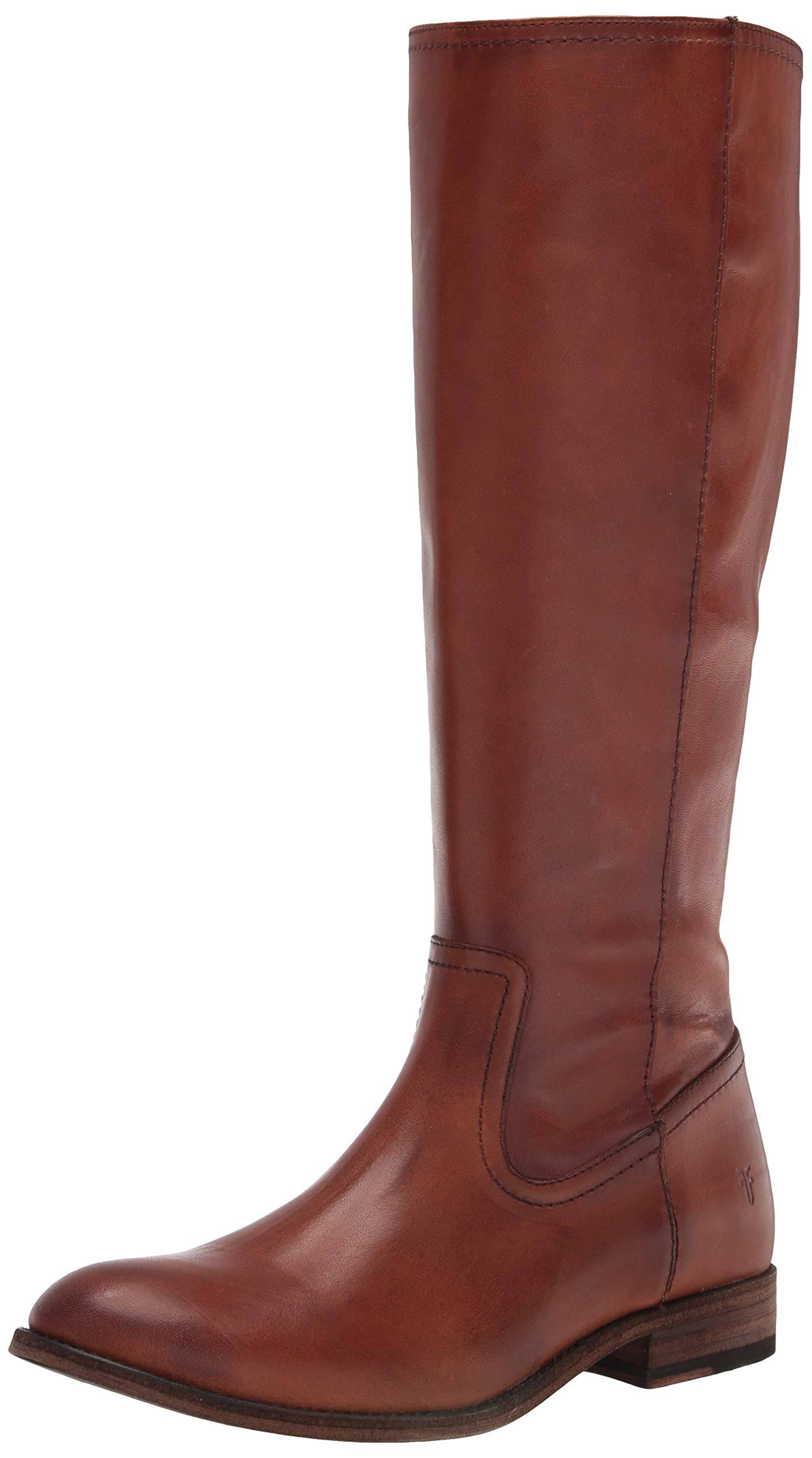 Frye Melissa Inside Zip Tall 3470894 - 6 / Caramel