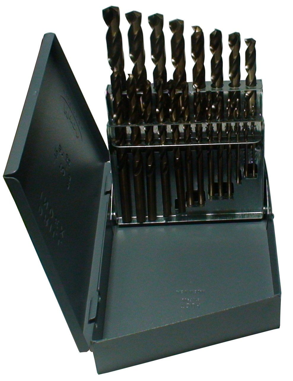 Drill America 29 Piece m42 Cobalt Drill Bit Set (1/16" - 1/2" X 64ths), D/ACO Series