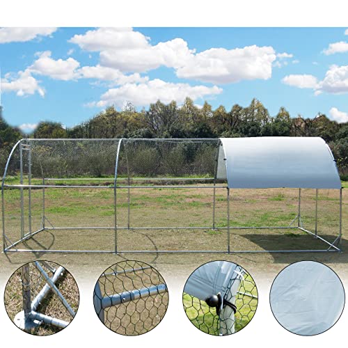 Large Metal Chicken Coop