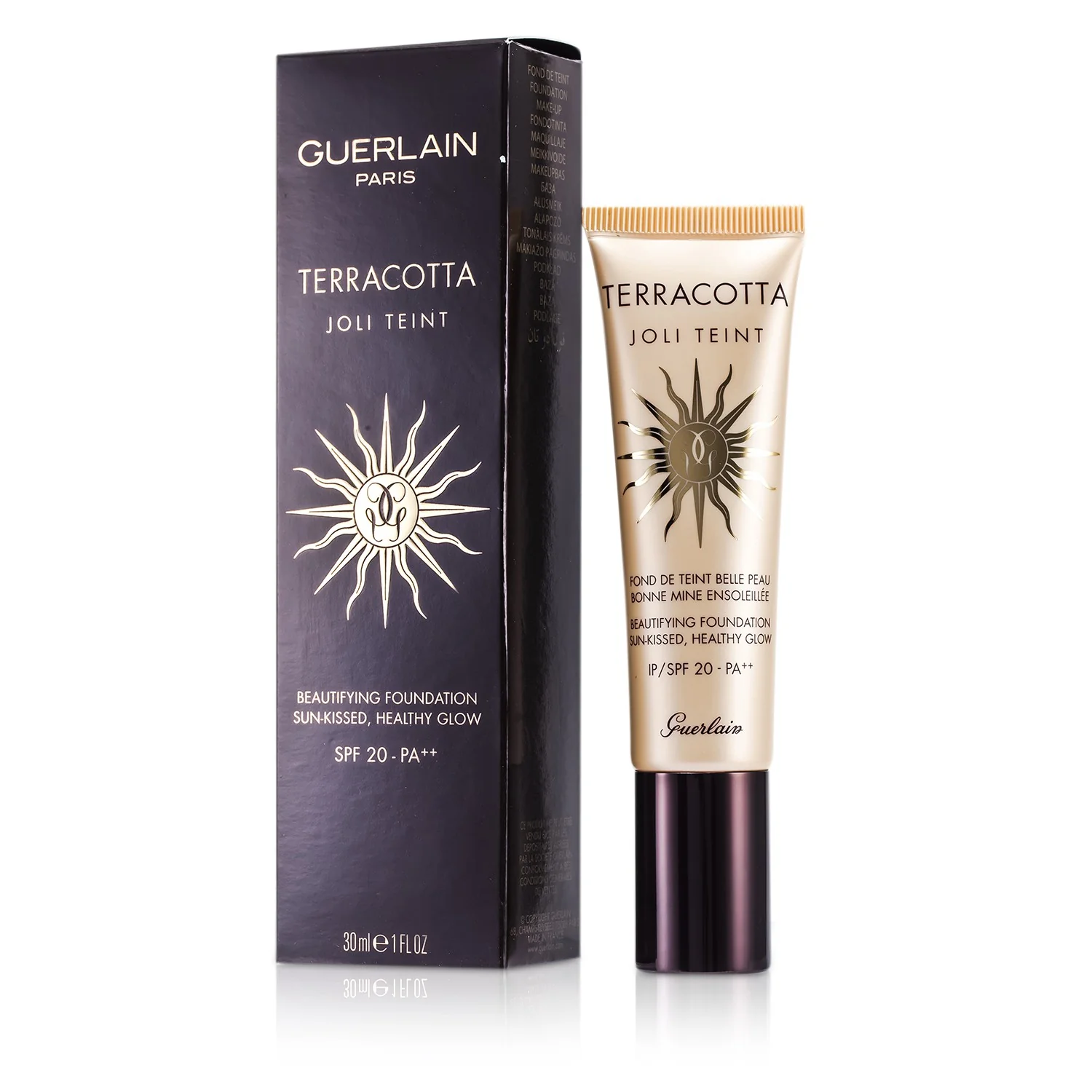 Guerlain Terracotta Joli Teint Beautifying Foundation SPF 20 - # Natural  30ml/1oz