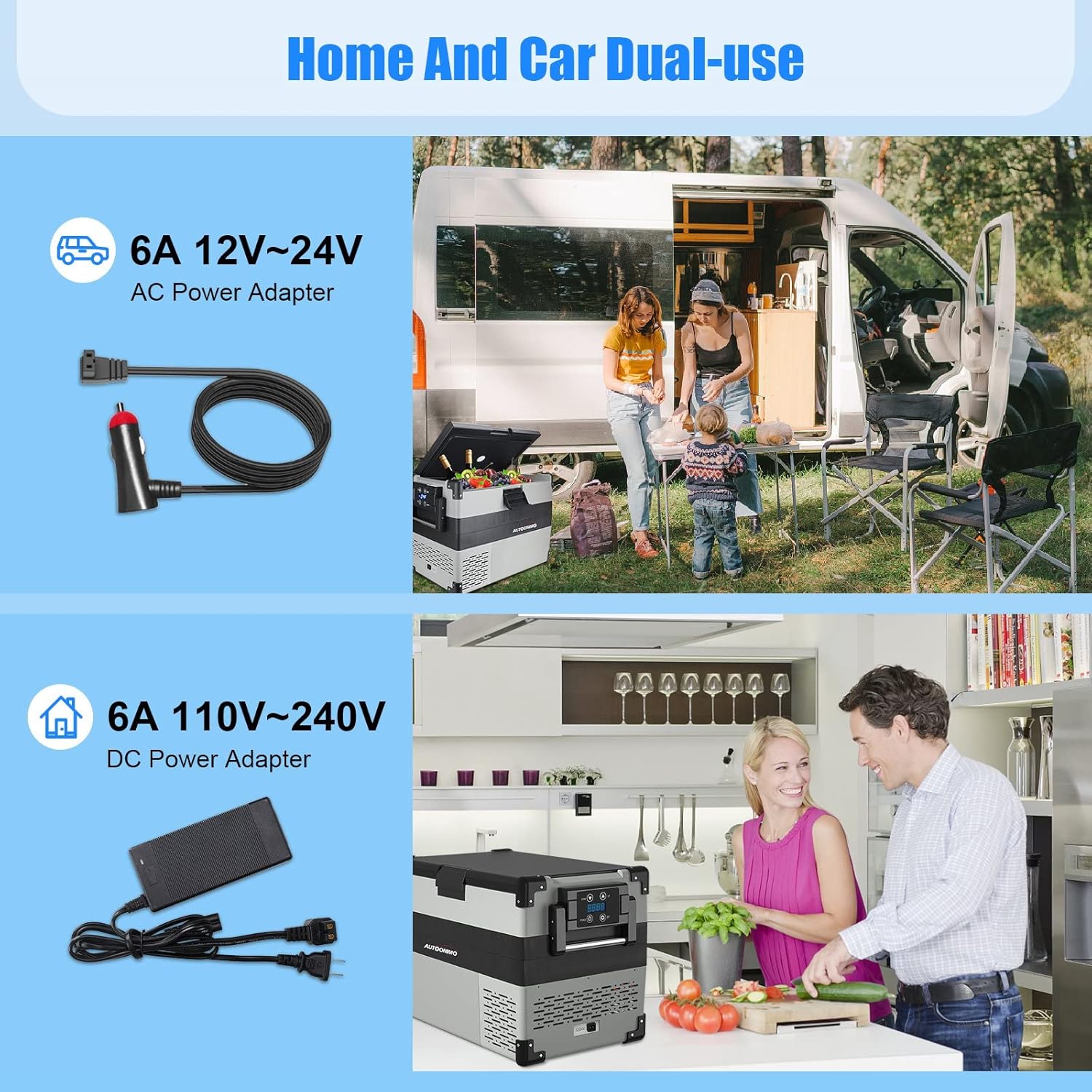 12 Volt Refrigerator - AUTOOMMO 44 Quart Car Refrigerator (-4℉~50℉)