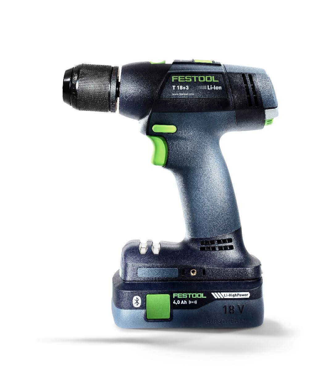 Festool 576754 T 18+3 E Cordless Drill Kit