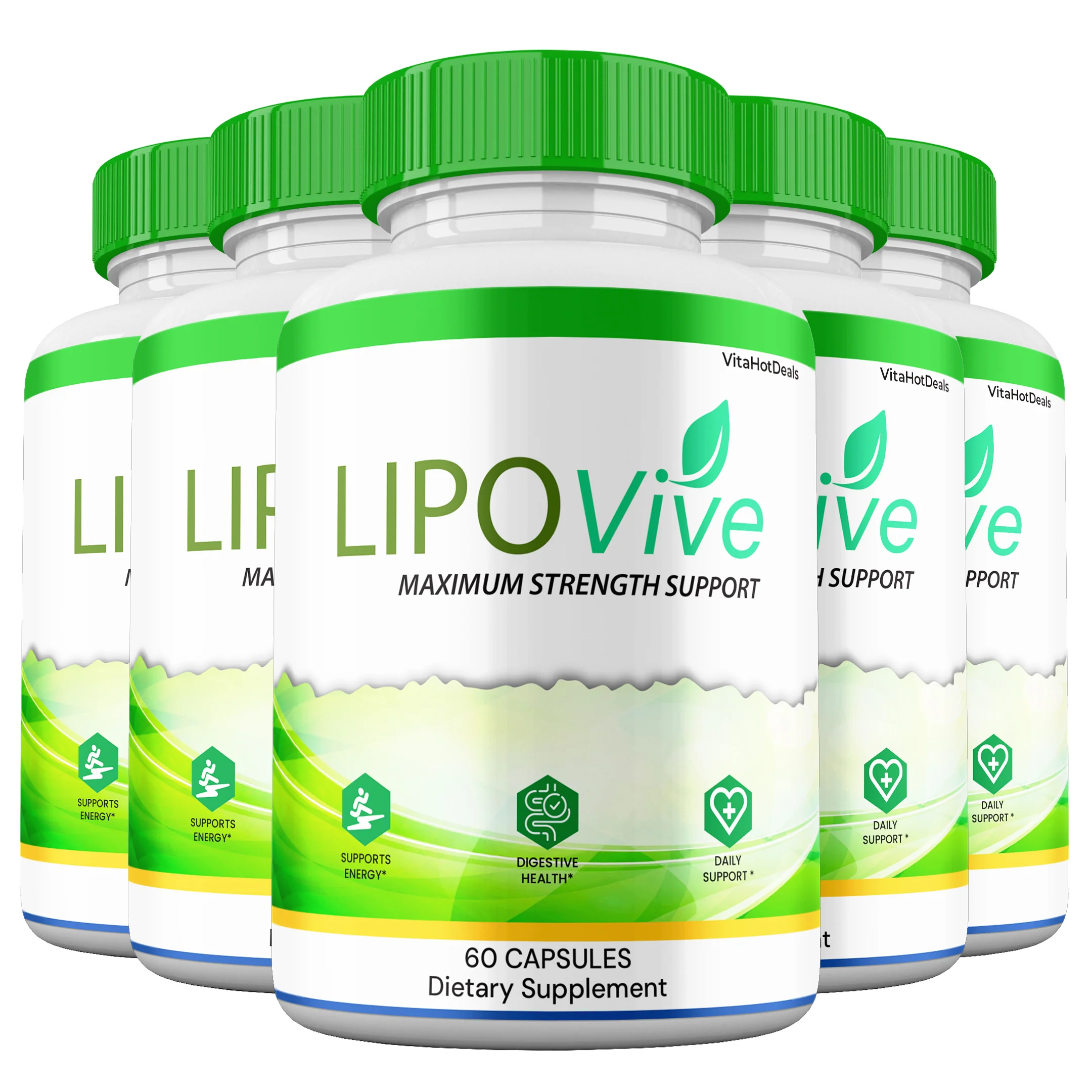 LipoVive Capsules (5 Pack) - Kansas Nuitrition - HNZSDS
