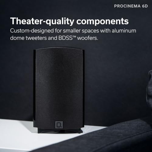 Definitive Technology ProCinema 6D 5.1 Channel Home Theater System with Denon AVR-S570BT AV Receiver Bundle