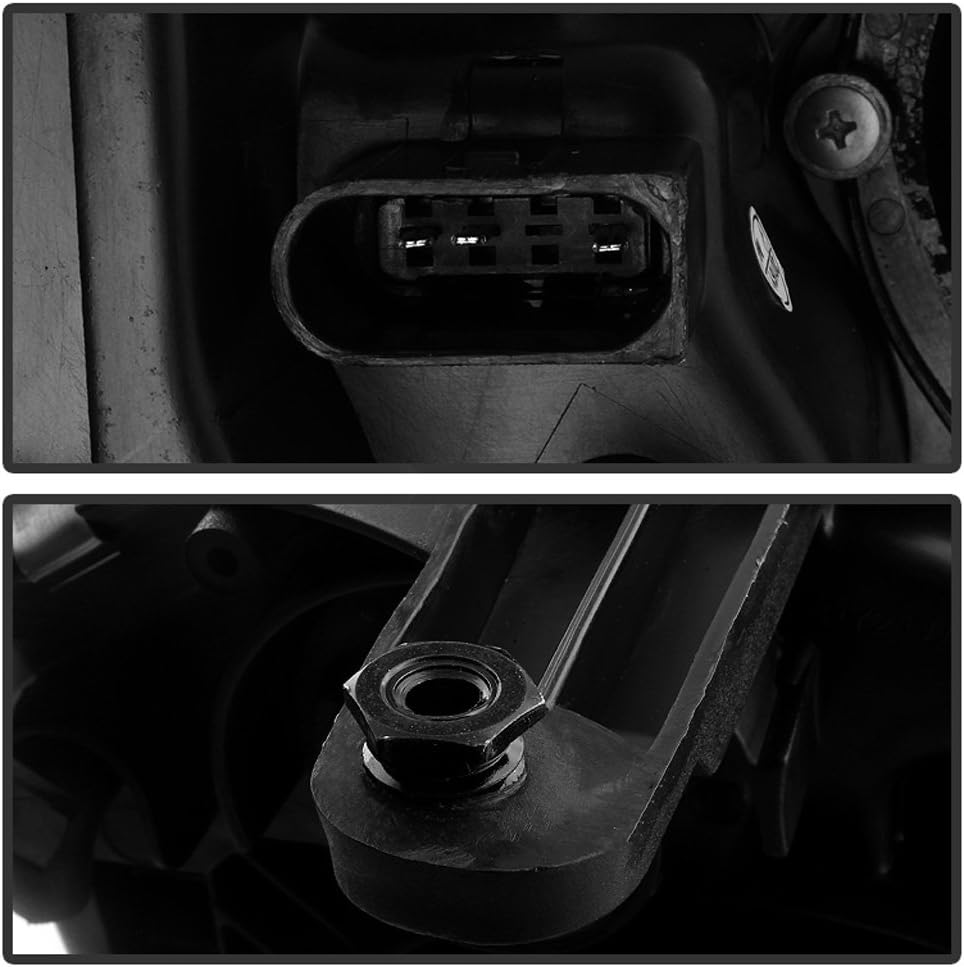 ACANII - For [Halogen Model Only] 2003-2006 Mercedes Benz W211 E-Class Headlights Headlamps Pair Driver + Passenger Side