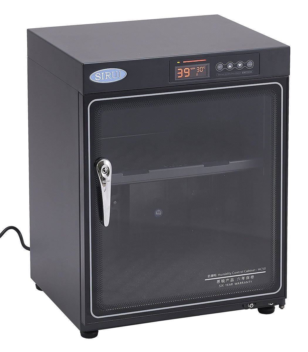 Sirui HC50 Humidity Control Cabinet 20.5 x 15.7 x 13.2x22 50L Capacity