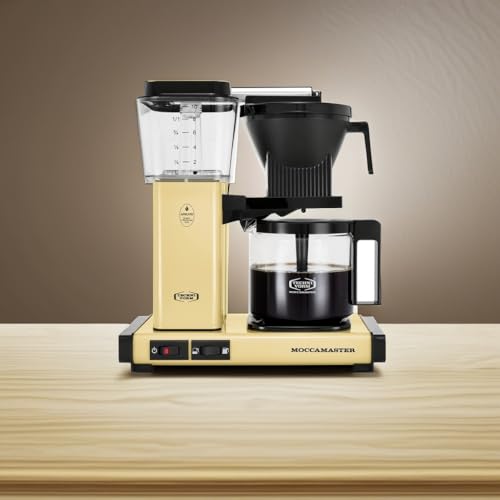 Technivorm Moccamaster 53941 KBGV Select 10-Cup Coffee Maker, Polished Silver, 40 ounce, 1.25l