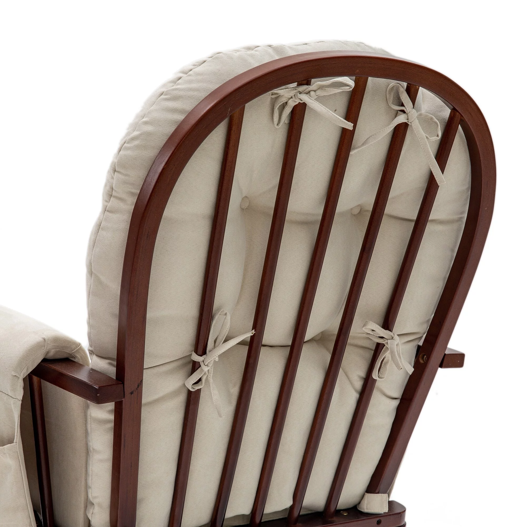 PT. RUDANT MAJU SELARAS Rejoice Glider Rocking Chair with Ottoman BLACK / GRAY