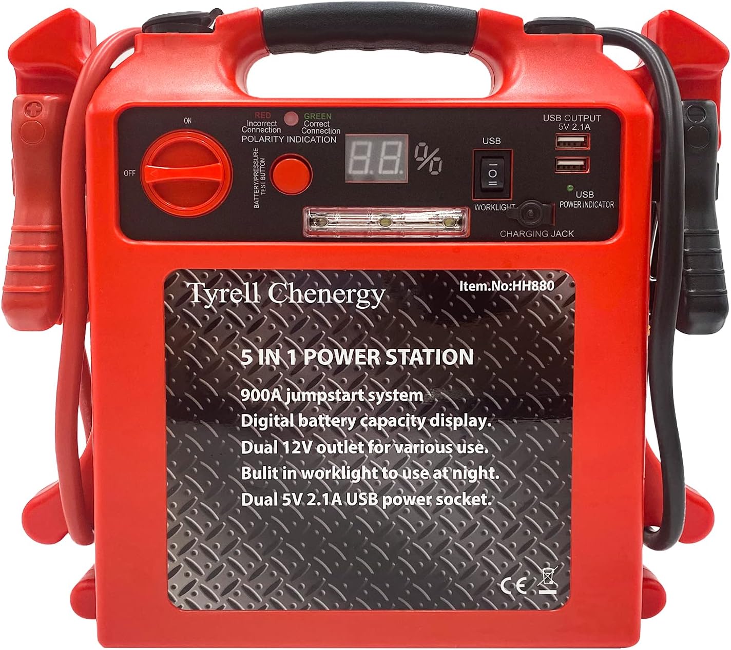 Car Jump Starter,Portable Battery Charger,Emergency Supply Power Pack