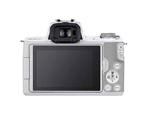 Canon EOS M50 Mark II + EF-M 15-45mm is STM Kit Black (Renewed)