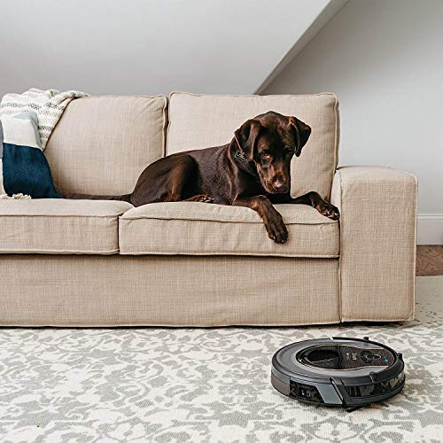 Shark AV2501AE AI Robot Vacuum with XL HEPA Self-Empty Base, Bagless, 60-Day Capacity, LIDAR Navigation, Perfect for Pet Hair, Compatible with Alexa