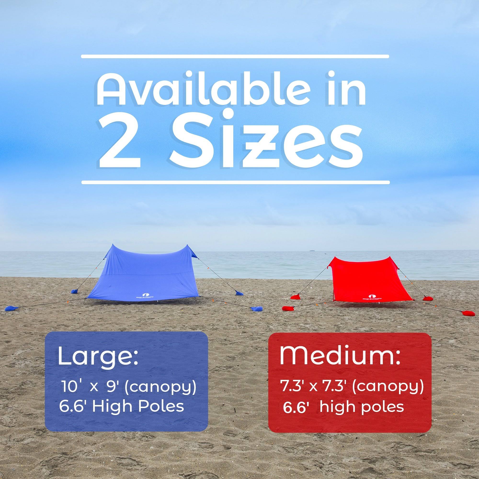 Family Beach Sun Shade Canopy Tent
