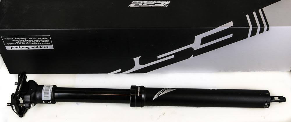 FSA Adjustable Dropper Seatpost, Black, 31.6mm