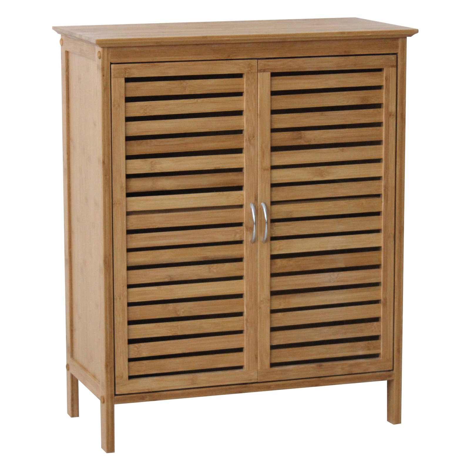 Gallerie Decor Natural Spa Transitional Bamboo Floor Cabinet in Natural