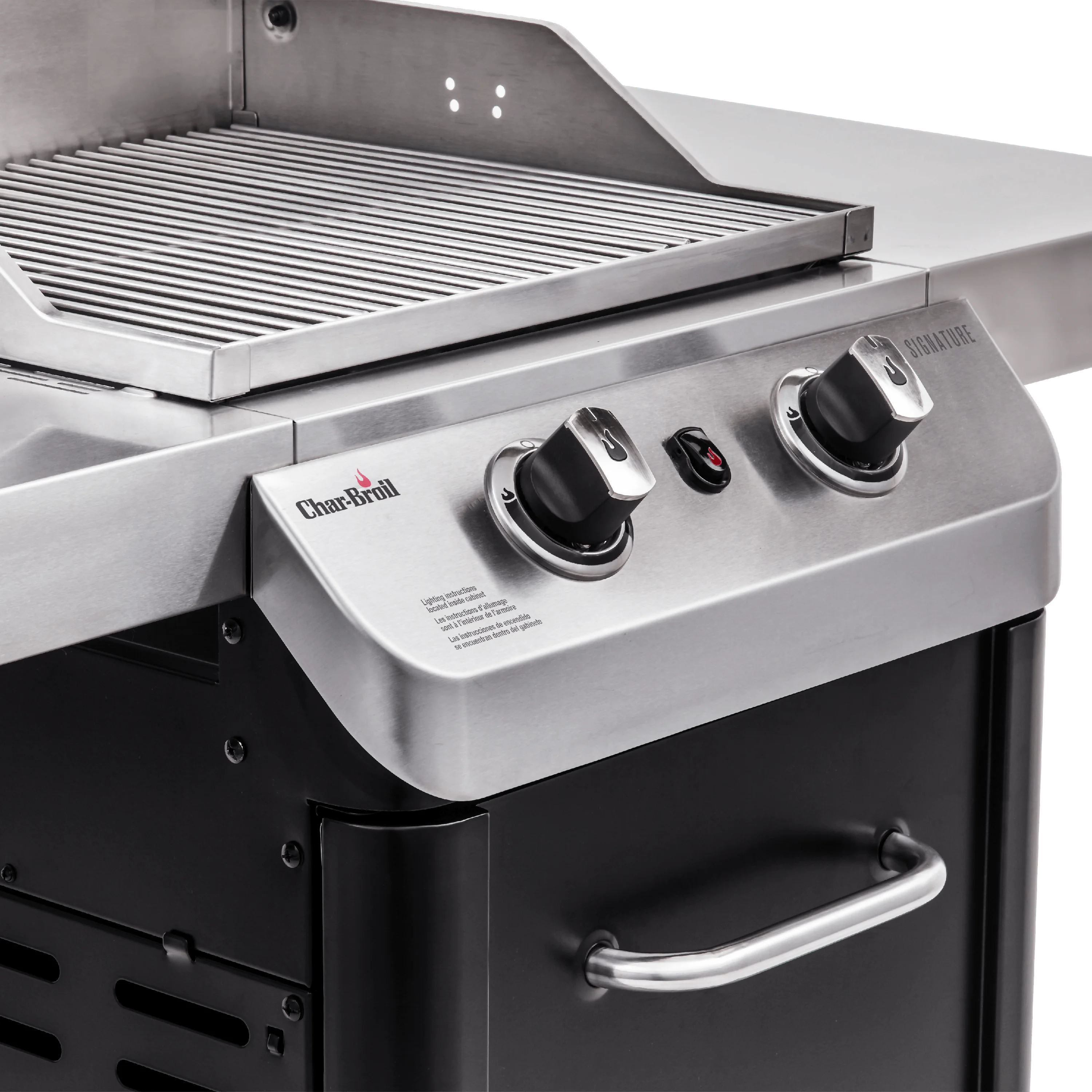 Char-Broil 2 Burner Silver and Black Natural Gas Gas Grill