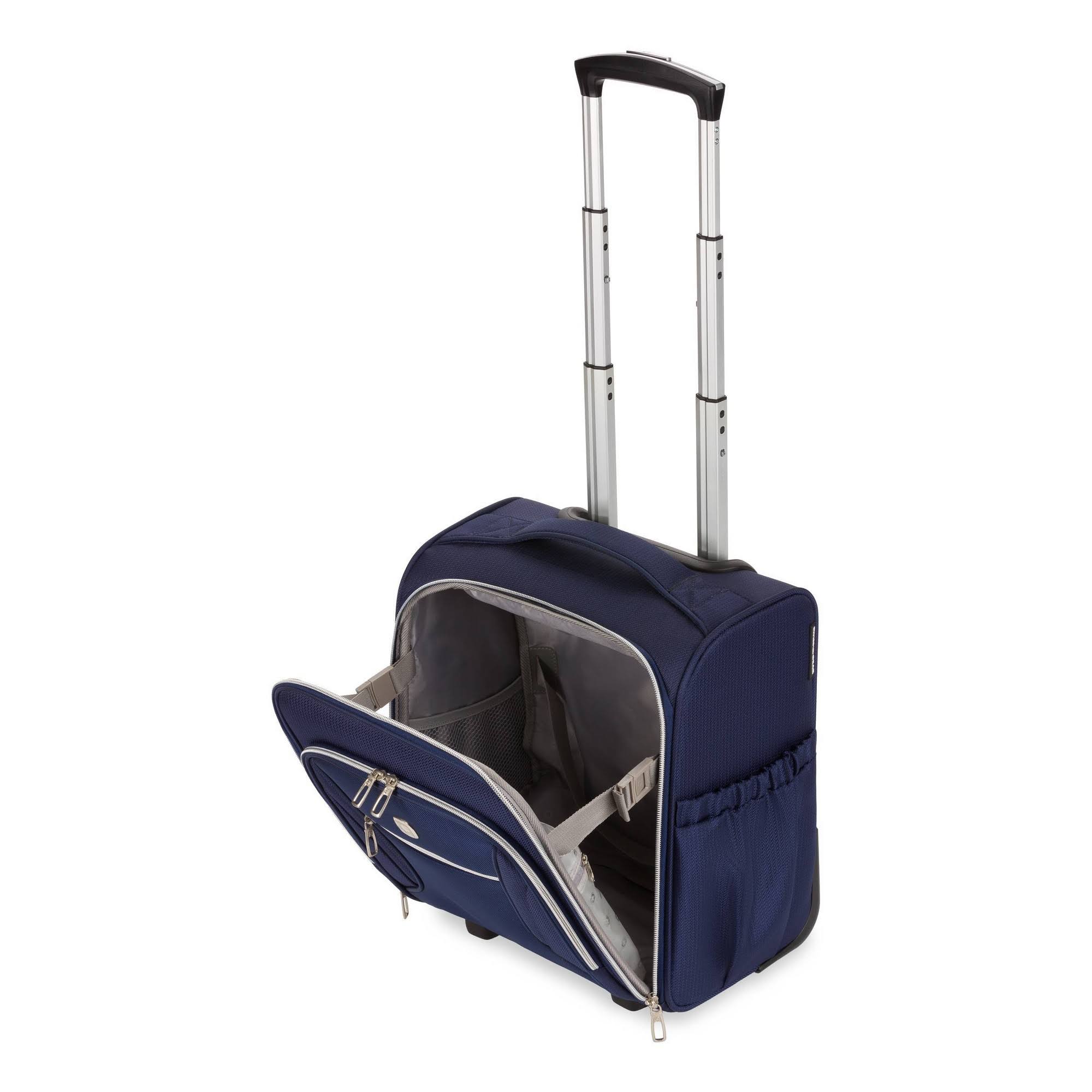 Swissgear 16x22 Checklite Underseat Carry on Suitcase - Navy, Blue