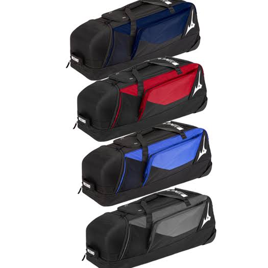 Mizuno Samurai Catcher&s Wheel Bag X-Charcoal