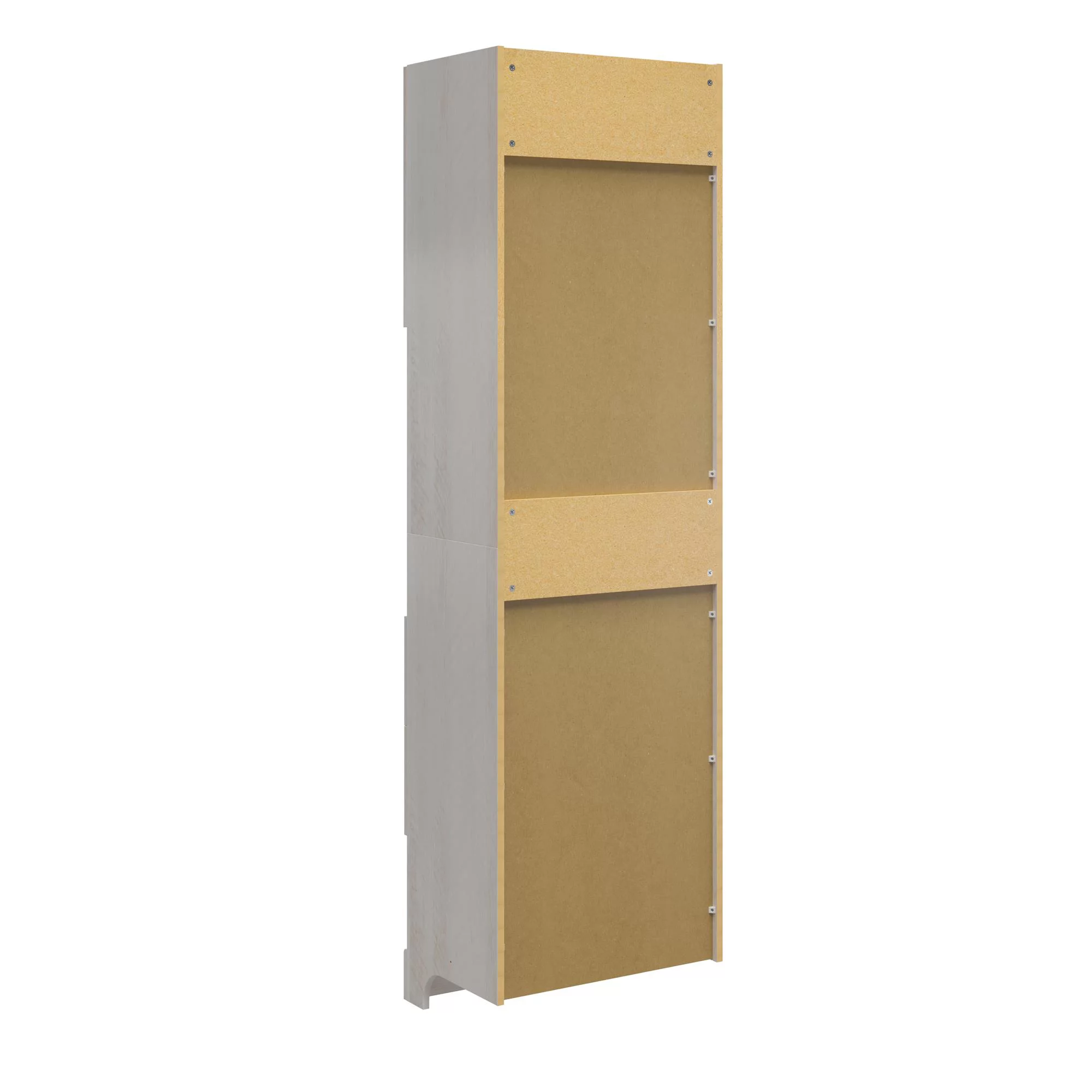 Systembuild Evolution Elba 2 Door 2 Drawer Modular Closet Unit, Ivory Oak