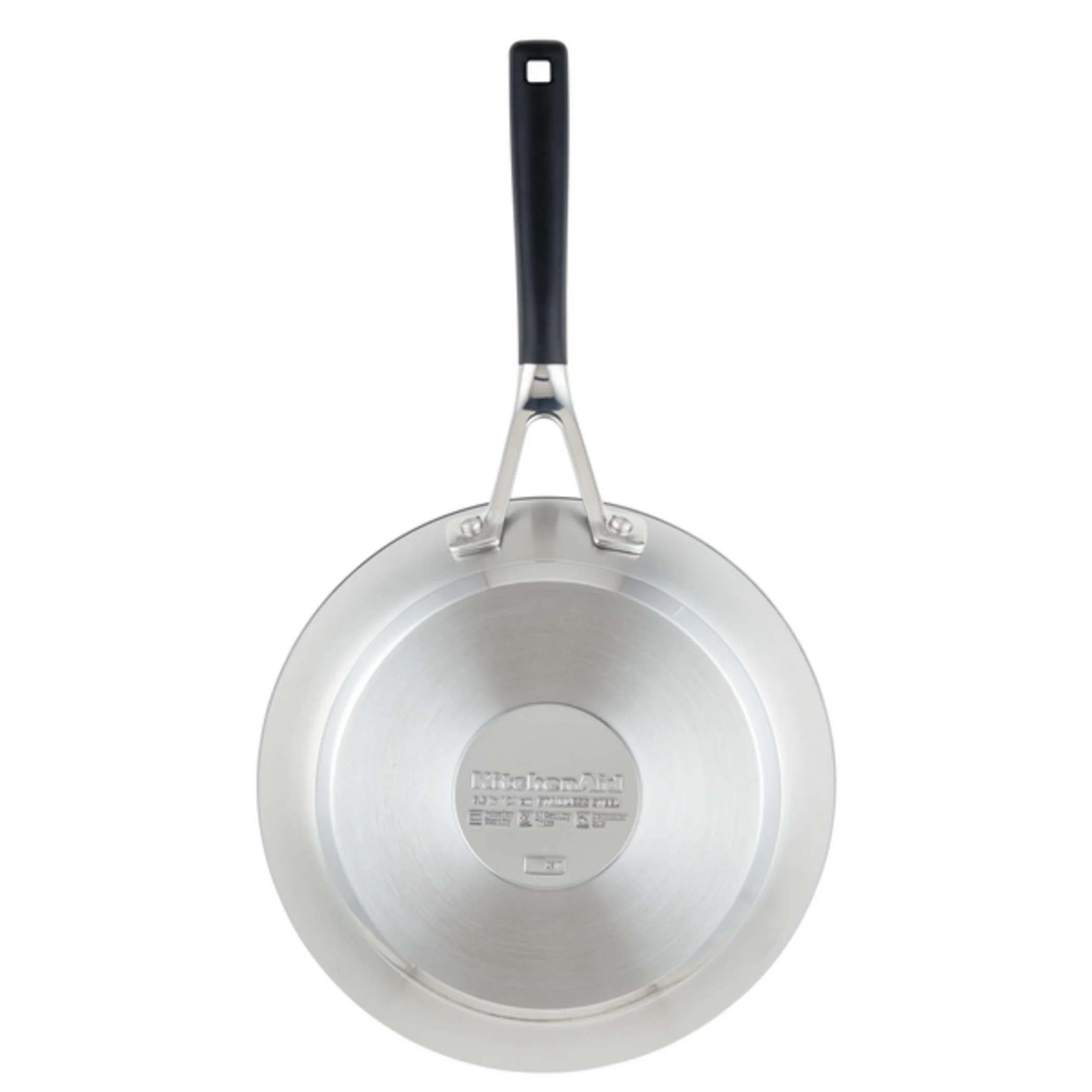 KitchenAid Stainless Steel 10 Piece Pots and Pans Set, Brushed Stainless Steel