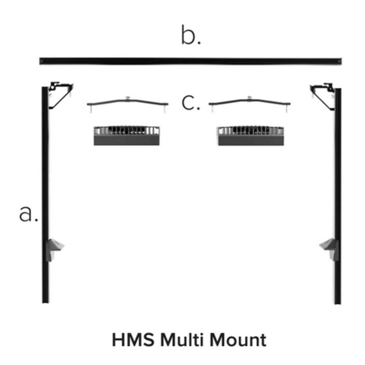 AquaIllumination HMS Double Arm Kit - Pet Supplies online store