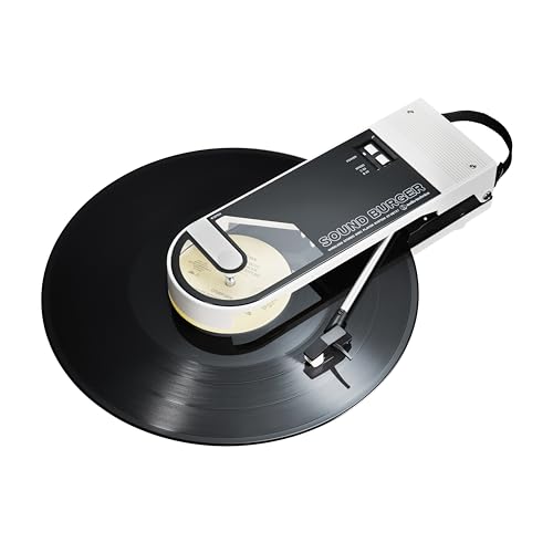 Audio-Technica AT-SB727 Sound Burger Portable Bluetooth Turntable, Black