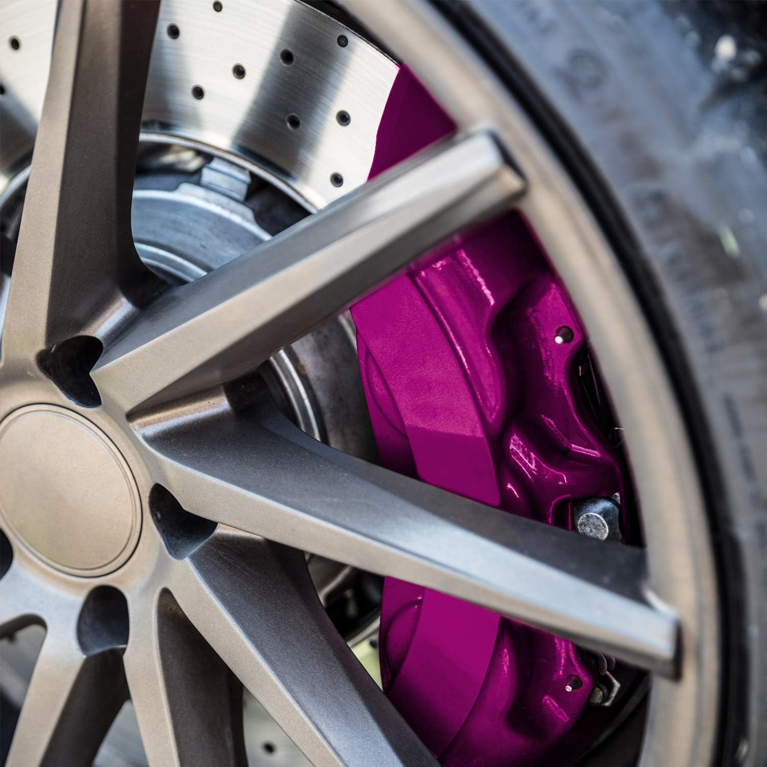 G2 High Temperature Brake Caliper Paint System Set Purple G2165 Pack of 2
