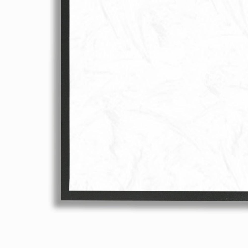 Stupell Industries All of Me Loves All of You Distressed Heart Black Framed, 24 x 30, Proudly Made in USA - 24 x 30 - Wood