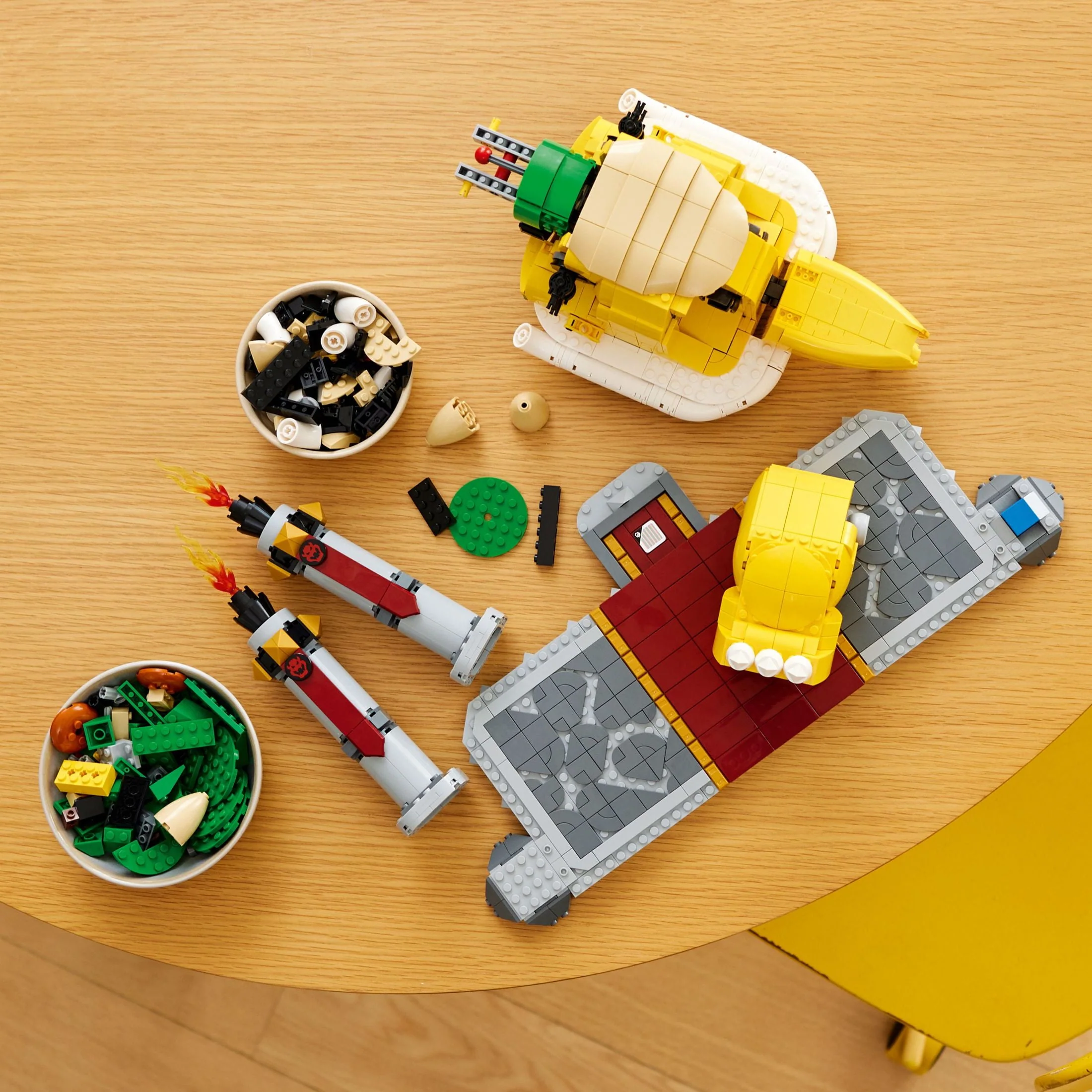 LEGO Super Mario The Mighty Bowser, 3D Build and Display Kit, Collectible Posable Character Figure with Battle Platform