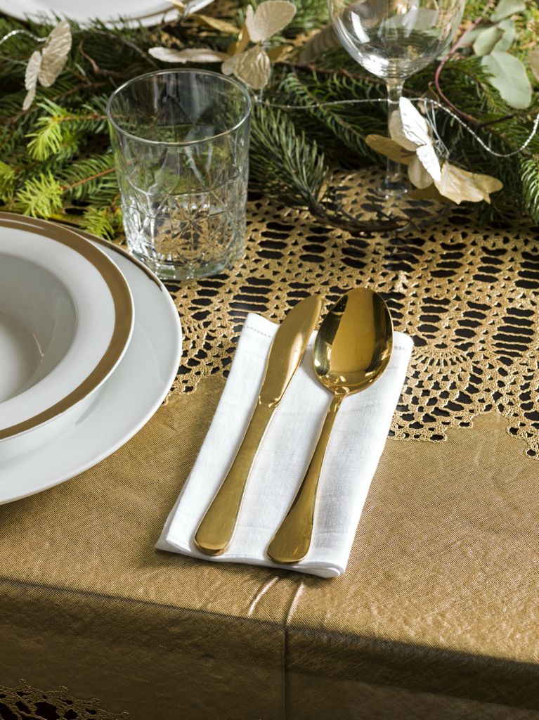 Cutlery Gold Set 24pcs