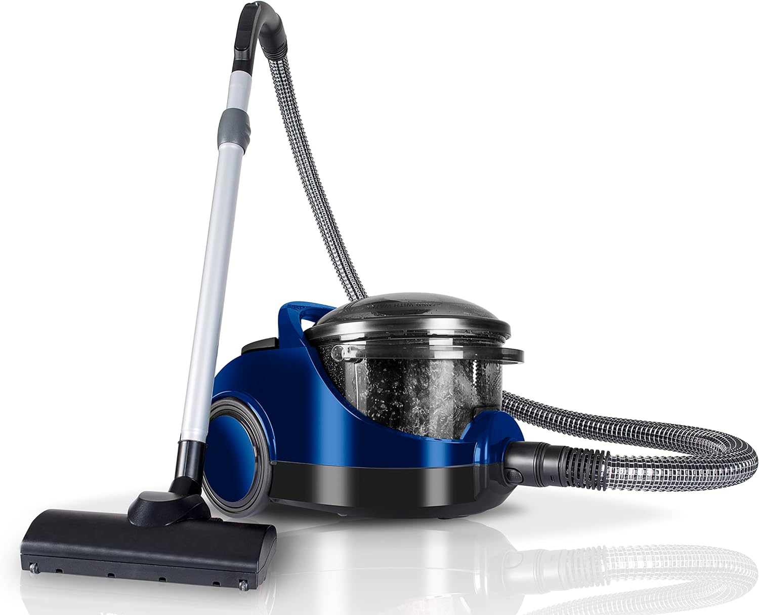 Koblenz Acquapur Canister Vacuum Cleaner - Vacuum Cleaner &ndash; Water Filtration, 5-Level Filtration, Bagless Canister Vacuum Cleaner