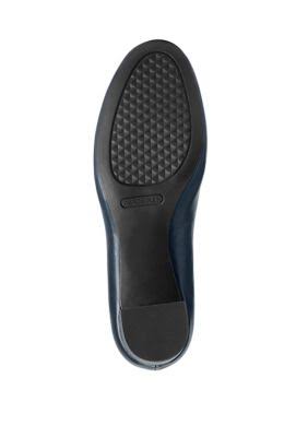 Aerosoles Navy Leather Eye Candy Pumps