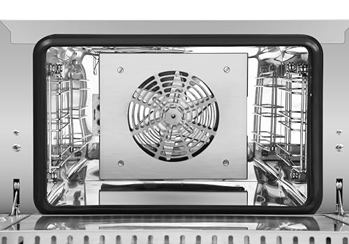 KoolMore 32 in. Commercial Countertop Convection Oven, Holds Full Size Pans, 4 Racks and 3500W of Power, 240V in Stainless-Steel
