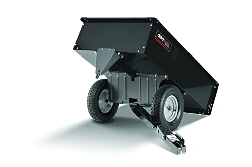 Ohio Steel 3040P-SD Poly Swivel Dump Cart, 10 cu.ft., 600 lb Load Capacity