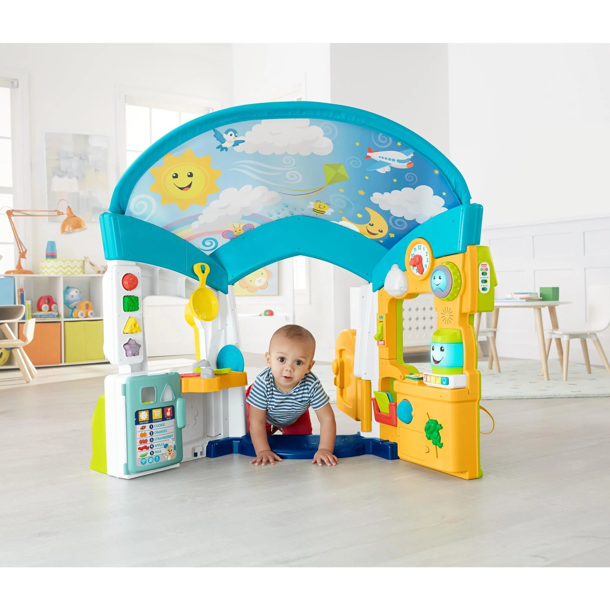Fisher-Price Laugh & Learn Playhouse Educational Toy for Babies & Toddlers, Smart Learning Home