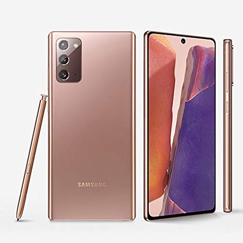 Samsung Galaxy Note 20 5G (128GB, 8GB) 6.7" AMOLED+, Snapdragon 865, Global 5G VoLTE (Fully Unlocked for AT&T, Verizon, Sprint