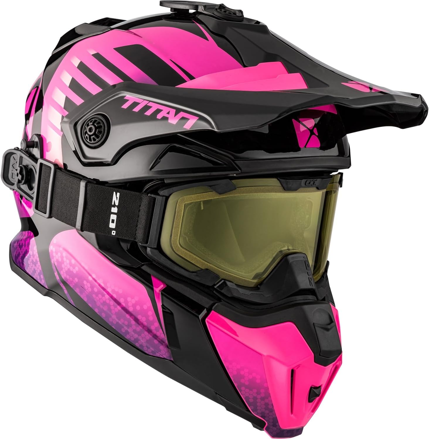 CKX Titan Original Helmet - Trail and Backcountry Avid - Included 210° Goggles