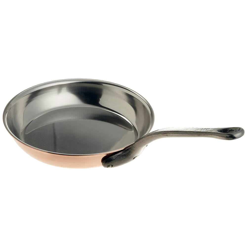 Matfer Bourgeat Copper Frying Pan - 369024 - 9 1/2 inch