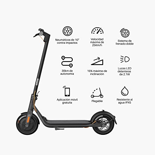 Segway Ninebot Kick Scooter F25/F40, Powerful Motor, Long Range & 15.5-20 MPH, Dual Brakes, Cruise Control, Electric Scooter for Adults